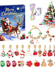 CrystalJoy | Festive Colorful Children's Christmas Countdown Bracelet 0