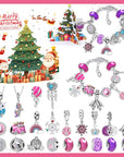 CrystalJoy | Festive Colorful Children's Christmas Countdown Bracelet 1
