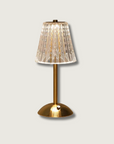 CrystalLuxe - Vintage Table Lamp with Elegant Shine 1
