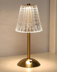 CrystalLuxe - Vintage Table Lamp with Elegant Shine 3