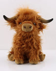 Cuddly Highland Cow Plush Toy – Soft Stuffed Animal Comforter for All Ages, 25 cm 0