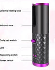 CurlEase | Cordless Hair Curler for Effortless Smooth Curls 5