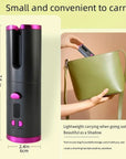 CurlEase | Cordless Hair Curler for Effortless Smooth Curls 7