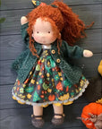 Cute Soft Plush Toys Waldorf Handmade Cute Cotton Stuffed Plush Doll Packaging Dolls Fabricchanging Box Best Children Birthda 0