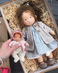 Cute Soft Plush Toys Waldorf Handmade Cute Cotton Stuffed Plush Doll Packaging Dolls Fabricchanging Box Best Children Birthda 11
