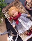 Cute Soft Plush Toys Waldorf Handmade Cute Cotton Stuffed Plush Doll Packaging Dolls Fabricchanging Box Best Children Birthda 16