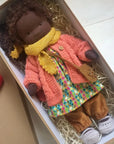 Cute Soft Plush Toys Waldorf Handmade Cute Cotton Stuffed Plush Doll Packaging Dolls Fabricchanging Box Best Children Birthda 22