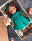 Cute Soft Plush Toys Waldorf Handmade Cute Cotton Stuffed Plush Doll Packaging Dolls Fabricchanging Box Best Children Birthda 33