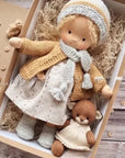 Cute Soft Plush Toys Waldorf Handmade Cute Cotton Stuffed Plush Doll Packaging Dolls Fabricchanging Box Best Children Birthda 38