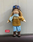 Cute Soft Plush Toys Waldorf Handmade Cute Cotton Stuffed Plush Doll Packaging Dolls Fabricchanging Box Best Children Birthda 3