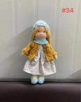Cute Soft Plush Toys Waldorf Handmade Cute Cotton Stuffed Plush Doll Packaging Dolls Fabricchanging Box Best Children Birthda 4
