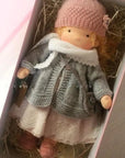 Cute Soft Plush Toys Waldorf Handmade Cute Cotton Stuffed Plush Doll Packaging Dolls Fabricchanging Box Best Children Birthda 6