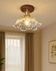 DahliaBloom | Flower Glass Ceiling Lamp for Perfect Interior 0