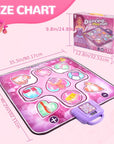 DanceJoy | Interactive Fun Pink Dance Mat for Girls with Scoring Function 2