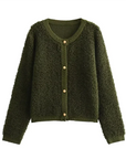 Daphne | Women's Cozy Fleece Button Front Jacket – Warm and Stylish 6