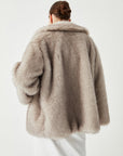 Dayana | Oversized Collared Faux Fur Coat 5