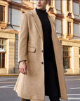 Dean | Long Overcoat for Men with Sleek and Contemporary Silhouette 6