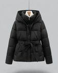 Delilah | Warm Belted Hooded Puffer Jacket for Women’s Winter Style 0