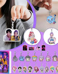 Demonix | Unique Dark Fantasy Kpop Advent Calendar with 24 Keychains 2