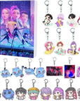 Demonix | Unique Dark Fantasy Kpop Advent Calendar with 24 Keychains 4