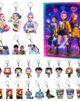 Demonix | Unique Dark Fantasy Kpop Advent Calendar with 24 Keychains 6