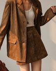 Denise | Vintage Suede Blazer 1
