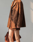 Denise | Vintage Suede Blazer 4