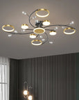 Dimmable Pendant Lamp with Adjustable Brightness – Modern Kitchen Pendant Lighting in Metal and Acrylic 0
