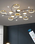 Dimmable Pendant Lamp with Adjustable Brightness – Modern Kitchen Pendant Lighting in Metal and Acrylic 1