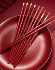 DineLux | Elegant Sophisticated Alloy Chopstick Set 2
