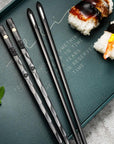 DineLux | Elegant Sophisticated Alloy Chopstick Set 7
