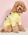 Dog Halloween Costume Fleece Dinosaur Hoodie | Pet Outfit Warm 8