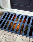 Door Mat Halloween Horror Non-Slip Polyester Rug 1