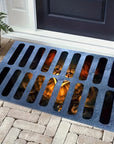 Door Mat Halloween Horror Non-Slip Polyester Rug 2