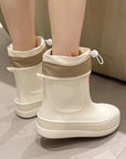 DrizzleWalk | Stylish Comfortable Waterproof Outdoor Rain Boots Women 1