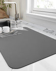 DryEase | Fast-Absorbing Dish Drying Mat for Kitchen Countertops 4