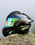 Dual-Lens Modular Helmet DOT ECE Approved Lightweight ABS 4