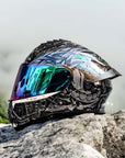 Dual-Lens Modular Helmet DOT ECE Approved Lightweight ABS 5