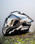 Dual-Lens Modular Helmet DOT ECE Approved Lightweight ABS 7