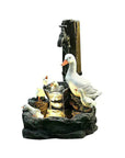 Duck Family Garden Fountain – Lightweight Resin Outdoor Water Feature for Tranquil Spaces and Relaxing Ambiance 4