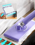 Eco-Friendly Cleaning Mop with Easy-Change Mechanism and 360° Flexibility – Reusable Cloths Included 2