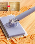 Eco-Friendly Cleaning Mop with Easy-Change Mechanism and 360° Flexibility – Reusable Cloths Included 3