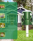 EcoGuard | Eco-Friendly Solar-Powered Ultrasonic Cat & Squirrel Repellent 1