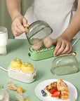 EggNest | Compact Versatile Electric Egg Cooker for Perfect Boiled and Poached Eggs 2