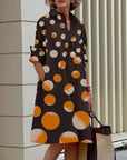 Elegant Casual Printed Women's Dress - Flattering Summer Style for Any Occasion 6