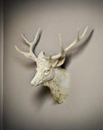 Elegant Faux Deer Head Wall Decor – Handmade Resin Art for Unique Home Accent, 40 x 45 cm 7
