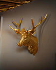 Elegant Faux Deer Head Wall Decor – Handmade Resin Art for Unique Home Accent, 40 x 45 cm 9