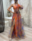 Elegant Off-Shoulder Gown for Wedding Guest Dresses and Formal Events – Available in Multiple Colors 0