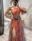 Elegant Off-Shoulder Gown for Wedding Guest Dresses and Formal Events – Available in Multiple Colors 1
