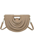 Elegant Rope Crescent Bag – Handmade Woven Evening Purse for Weddings and Events 6